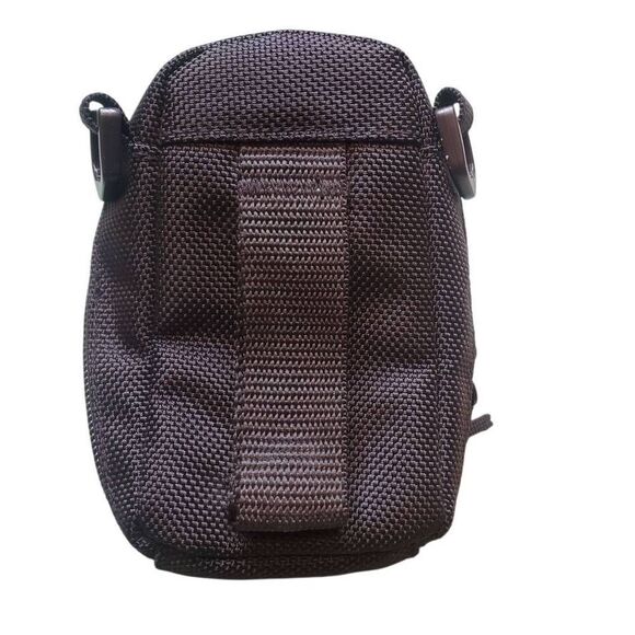 Sony CyberShot Small Camera Bag Soft Case Black Zipper 3 Compartment - Picture 3 of 5